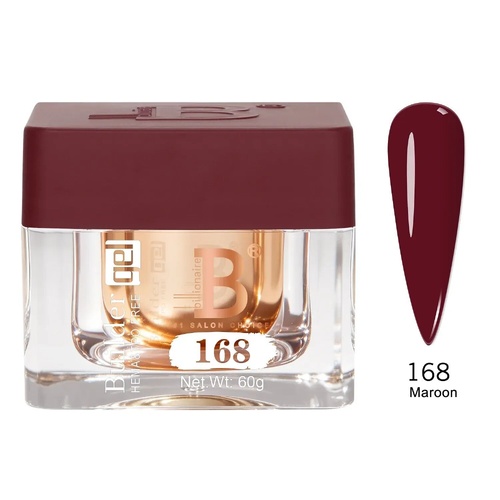 Billionaire 168 Maroon - Imperial Collection Builder Gel Nail - 60g