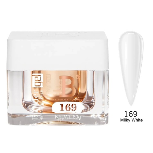 Billionaire 169 Milky White - Imperial Collection Builder Gel Nail - 60g