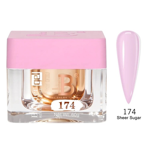 Billionaire 174 Sheer Sugar - Imperial Collection Builder Gel Nail - 60g