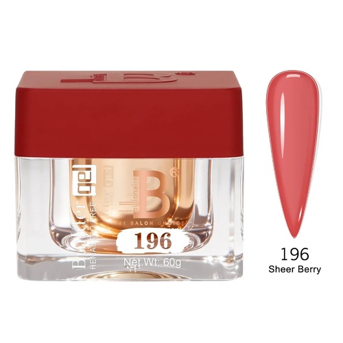 Billionaire 196 Sheer Berry - Imperial Collection Builder Gel Nail - 60g