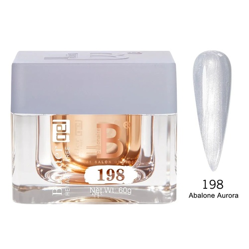 Billionaire 198 Abalone Aurora  - Imperial Collection Builder Gel Nail - 60g