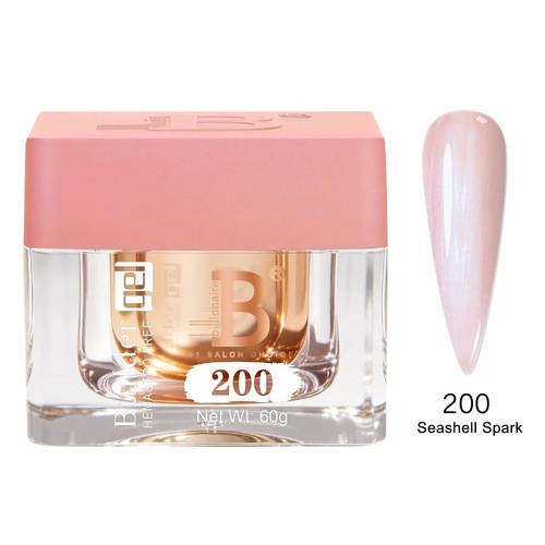 Billionaire 200 Seashell Spark - Imperial Collection Builder Gel Nail - 60g