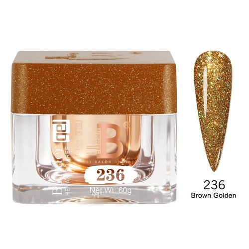 Billionaire 236 Brown Golden - Imperial Collection Builder Gel Nail - 60g