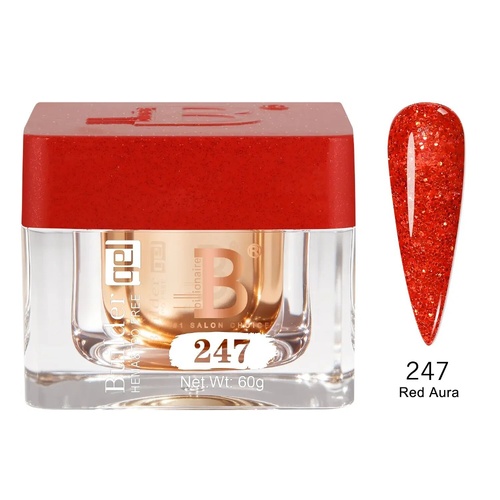 Billionaire 247 Red Aura - Imperial Collection Builder Gel Nail - 60g