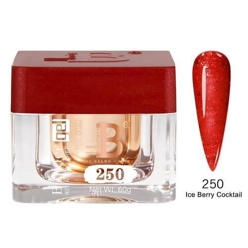 Billionaire 250 Ice Berry Cocktail - Imperial Collection Builder Gel Nail - 60g