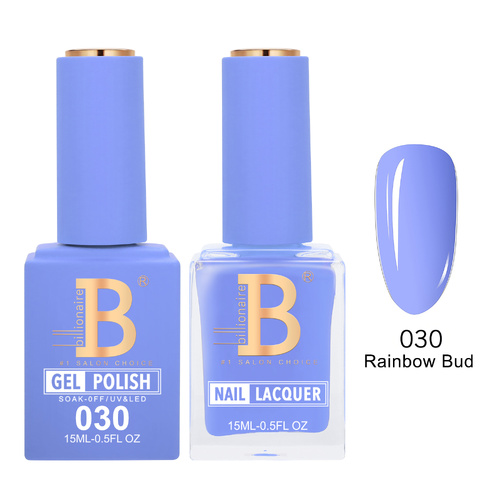 Billionaire 030 Rainbow Bud - Imperial Collection Gel & Lacquer Duo 15ml