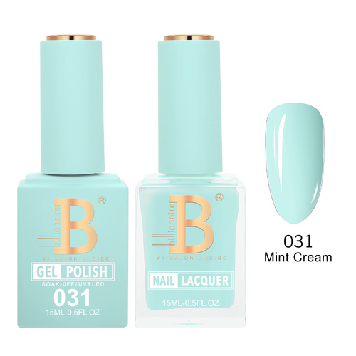 Billionaire 031 Mint Cream - Imperial Collection Gel & Lacquer Duo 15ml