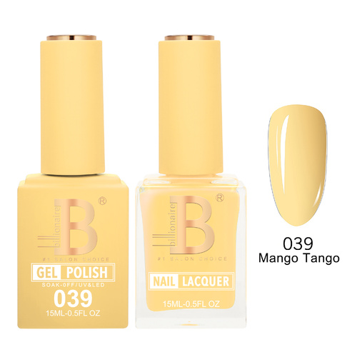 Billionaire 039 Mango Tango - Imperial Collection Gel & Lacquer Duo 15ml