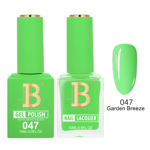 Billionaire 047 Garden Breeze - Imperial Collection Gel & Lacquer Duo 15ml