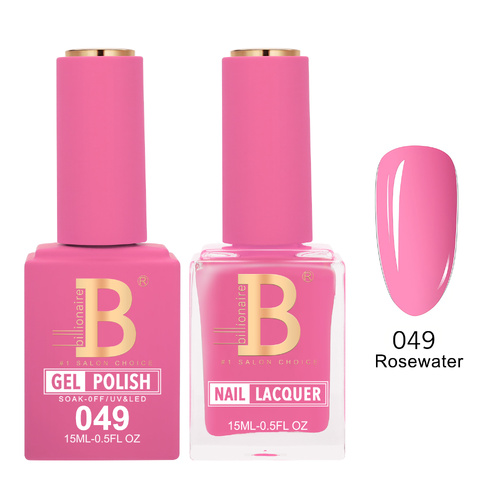 Billionaire 049 Rosewater - Imperial Collection Gel & Lacquer Duo 15ml