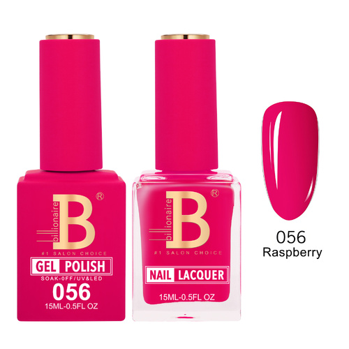 Billionaire 056 Raspberry - Imperial Collection Gel & Lacquer Duo 15ml