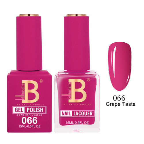 Billionaire 066 Grape Taste - Imperial Collection Gel & Lacquer Duo 15ml