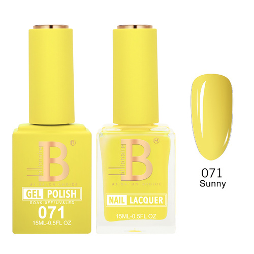 Billionaire 071 Sunny - Imperial Collection Gel & Lacquer Duo 15ml