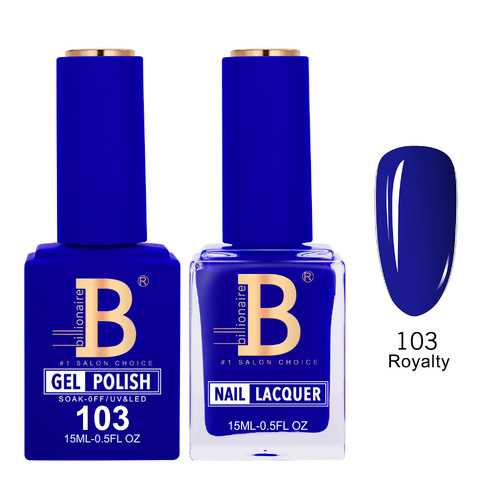 Billionaire 103 Royalty - Imperial Collection Gel & Lacquer Duo 15ml
