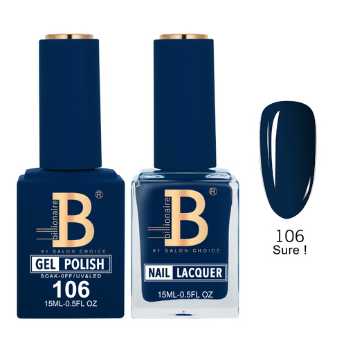 Billionaire 106 Sure ! - Imperial Collection Gel & Lacquer Duo 15ml