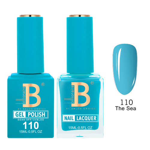 Billionaire 110 The Sea - Imperial Collection Gel & Lacquer Duo 15ml