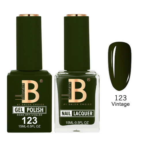 Billionaire 123 Vintage - Imperial Collection Gel & Lacquer Duo 15ml