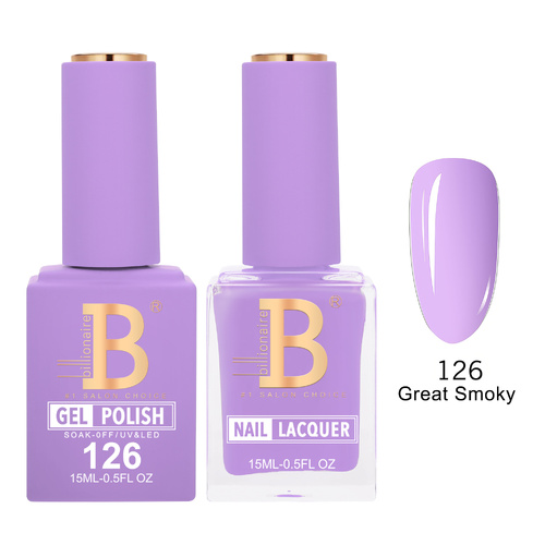 Billionaire 126 Great Smoky - Imperial Collection Gel & Lacquer Duo 15ml