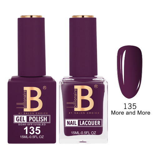 Billionaire 135 More and More - Imperial Collection Gel & Lacquer Duo 15ml