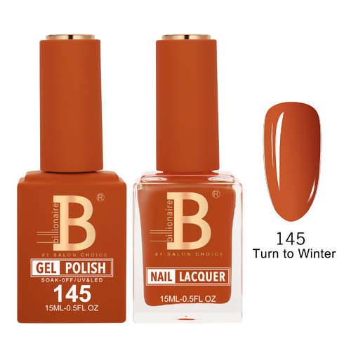 Billionaire 145 Turn to Winter - Imperial Collection Gel & Lacquer Duo 15ml