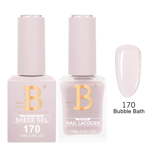Billionaire 170 Bubble Bath - Imperial Collection Gel & Lacquer Duo 15ml