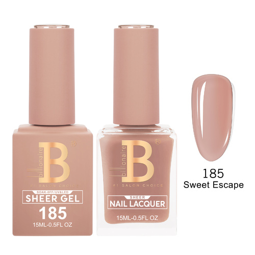 Billionaire 185 Sweet Escape - Imperial Collection Gel & Lacquer Duo 15ml