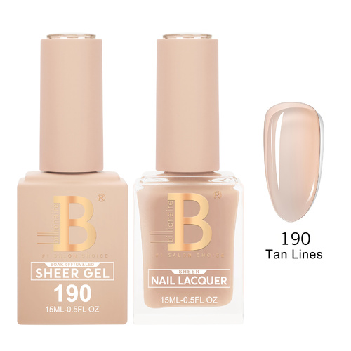 Billionaire 190 Tan Lines - Imperial Collection Gel & Lacquer Duo 15ml