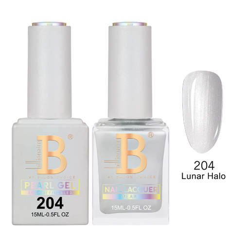 Billionaire 204 Lunar Halo - Imperial Collection Gel & Lacquer Duo 15ml