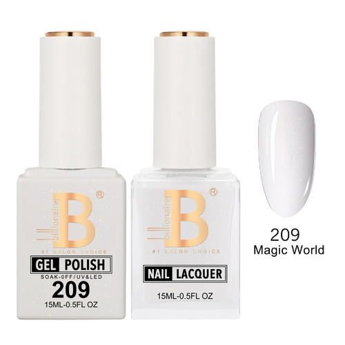 Billionaire 209 Magic World - Imperial Collection Gel & Lacquer Duo 15ml