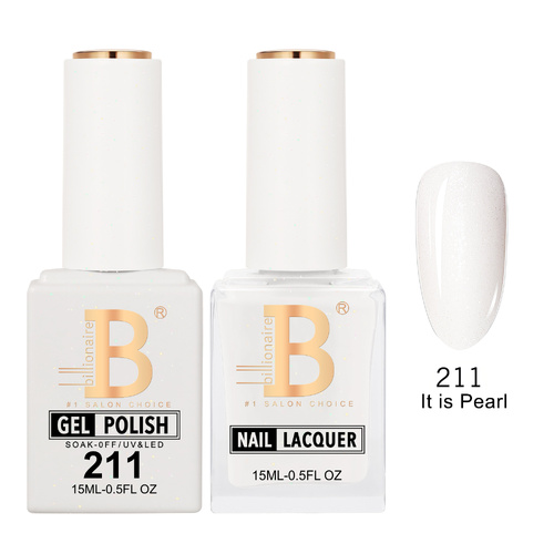 Billionaire 211 It is Pearl - Imperial Collection Gel & Lacquer Duo 15ml