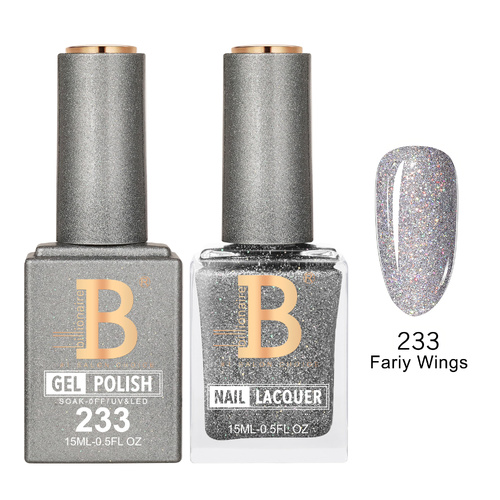 Billionaire 233 Fariy Wings - Imperial Collection Gel & Lacquer Duo 15ml