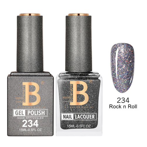Billionaire 234 Rock n Roll - Imperial Collection Gel & Lacquer Duo 15ml