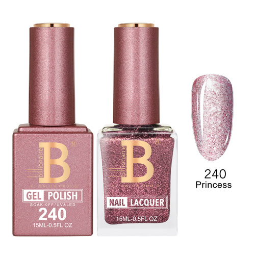 Billionaire 240 Princess - Imperial Collection Gel & Lacquer Duo 15ml