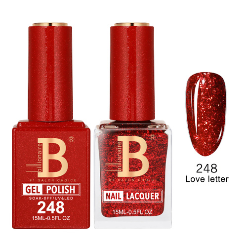 Billionaire 248 Love letter - Imperial Collection Gel & Lacquer Duo 15ml