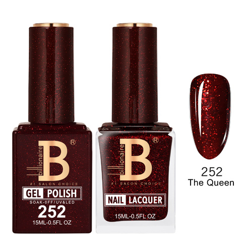 Billionaire 252 The Queen - Imperial Collection Gel & Lacquer Duo 15ml