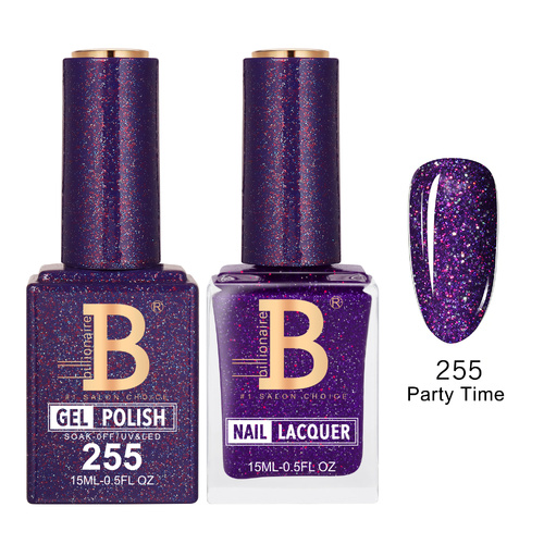 Billionaire 255 Party Time - Imperial Collection Gel & Lacquer Duo 15ml