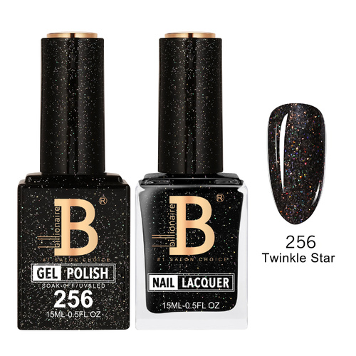 Billionaire 256 Twinkle Star - Imperial Collection Gel & Lacquer Duo 15ml