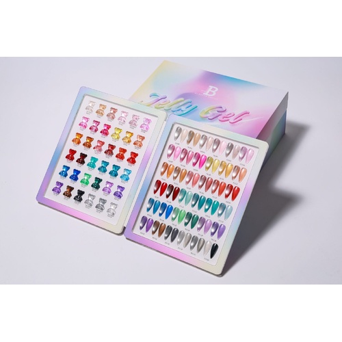 Billionaire UV LED Jelly Gel Nail Polish Cat Eye Chrome - 36 Colors
