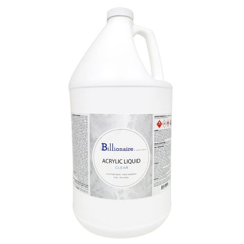 Billionaire - Acrylic Nail Liquid Clear Monomer 1 Gal