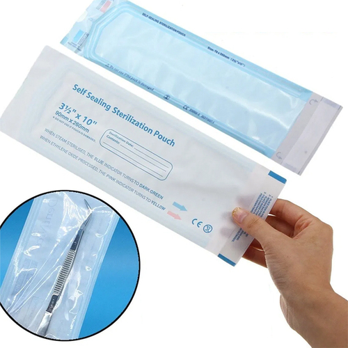 Billionaire Steriliser Pouch Self Sealing Sterilising Bag 90mm x 250mm 200pcs