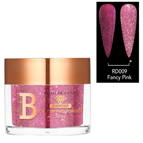 Billionaire Diamond Dip/Acrylic Powder - 009 Fancy Pink 56g