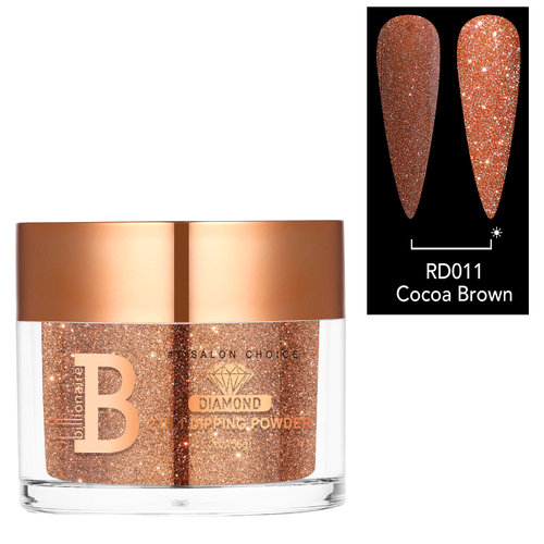 Billionaire Diamond Dip/Acrylic Powder - 011 Cocoa Brown 56g