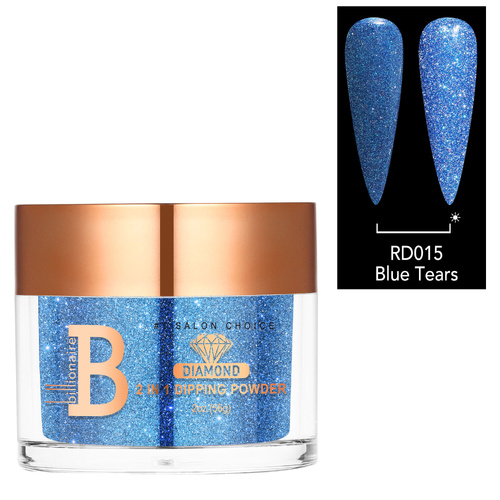 Billionaire Diamond Dip/Acrylic Powder - 015 Blue Tears 56g