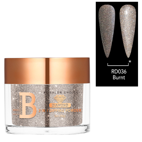 Billionaire Diamond Dip/Acrylic Powder - 036 Burnt 56g