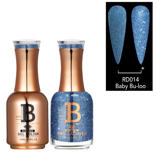 Billionaire Diamond Gel & Lacquer Duo - 014 Baby Bu-Loo 15ml