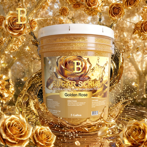 Billionaire - Honey Sugar Scrub - Golden Rose Nail Foot Pedicure 5 Gallons