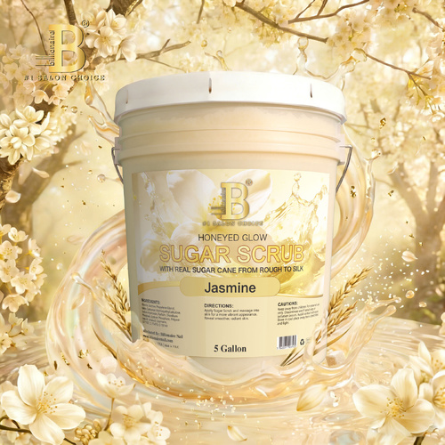 Billionaire - Honey Sugar Scrub - Jasmine Nail Foot Pedicure 5 Gallons
