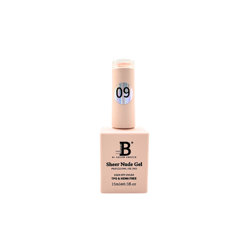 Billionaire - Sheer Nude Gel Nails - HEMA & TPO Free - 09 15ml