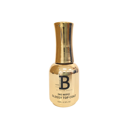 Billionaire -  Shiny Glossy No Wipe Nail Gel Top 15ml