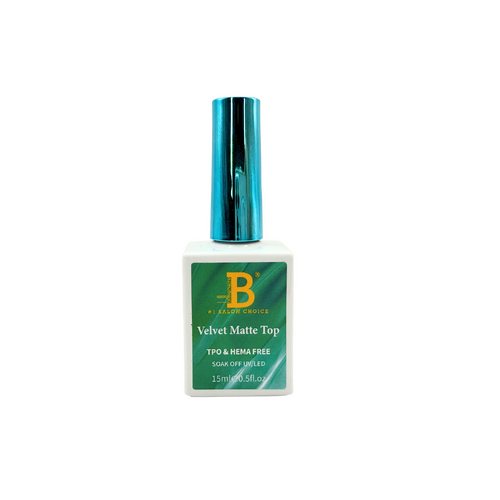Billionaire - Velvet Matte Nail Gel Polish Top Coat 15ml